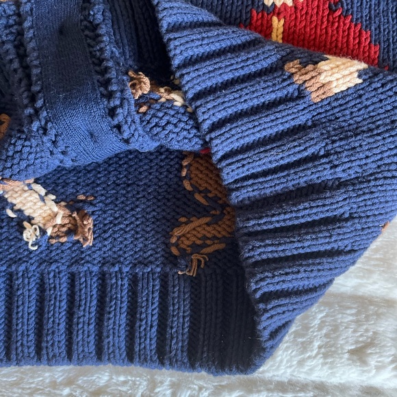 RARE BETSEY JOHNSON LITTLE RED RIDING HOOD CARDIGAN SWEATER SIZE LARGE - Picture 10 of 10